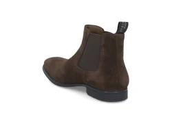 Chelseaboot i semsket skinn