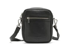 Crossbody veske i robust skinn