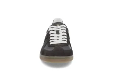 Cupsole sneaker i skinn
