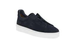 Cupsole sneaker med skjulte lisser