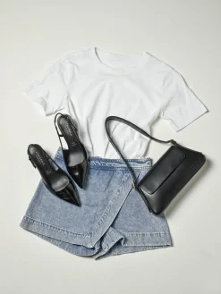Elegante slingback pumps med gelsåle