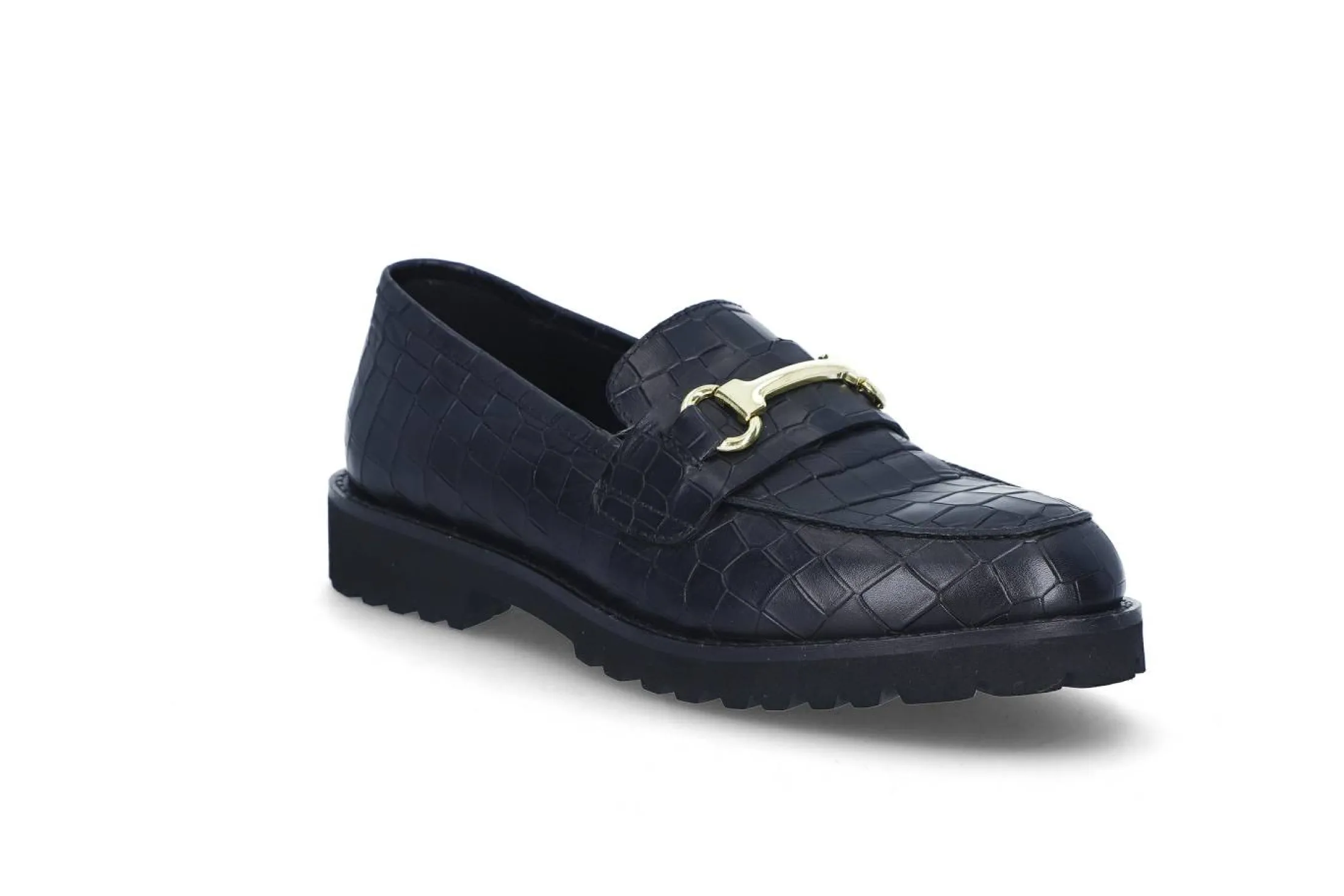 Elegant loafers i skinn