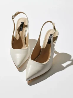 Elegant slingback pumps