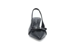 Elegant slingback pumps m/gel & sløyfe