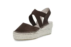 Espadrill i semsket skinn