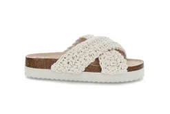 Heklet fotseng sandal