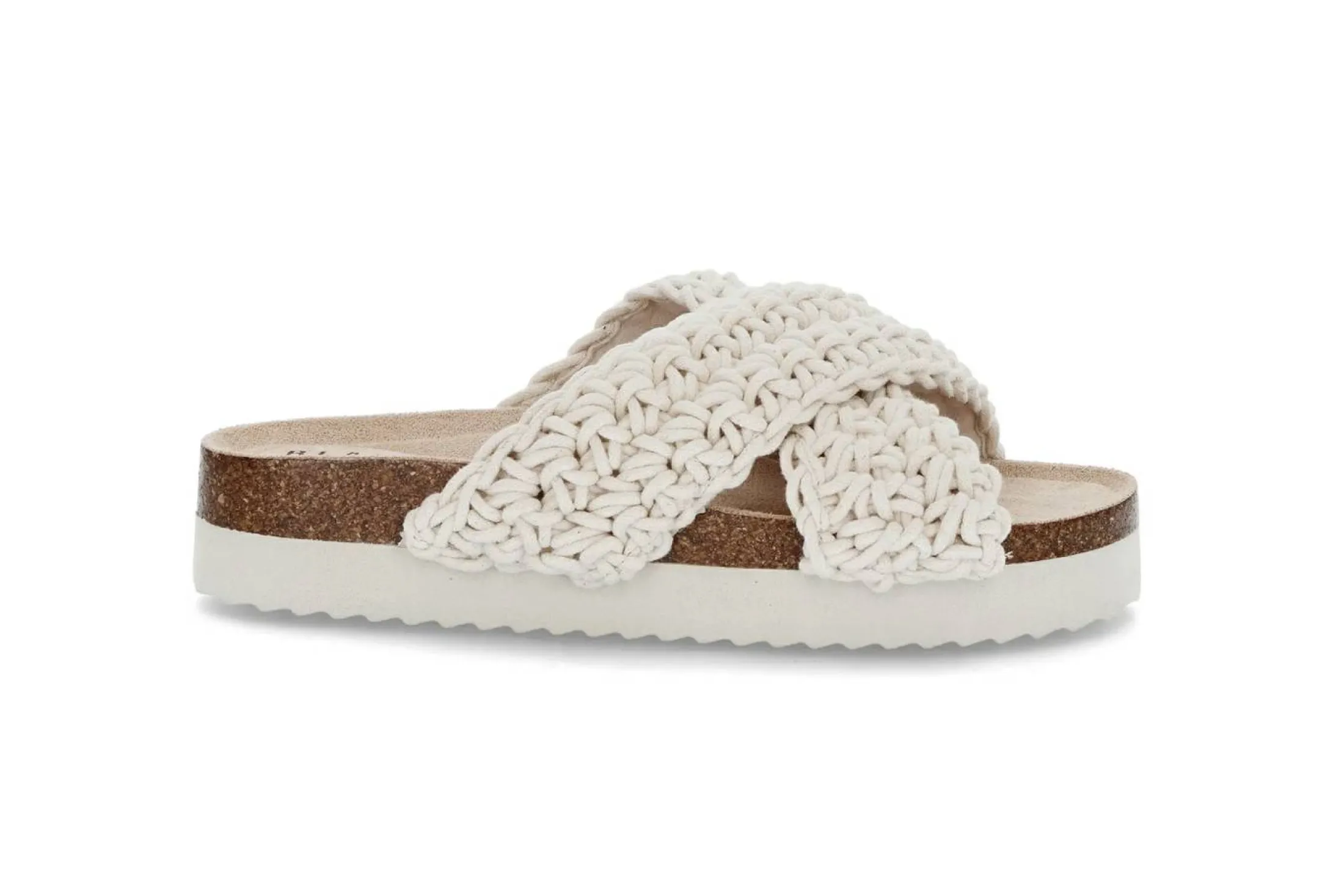 Heklet fotseng sandal