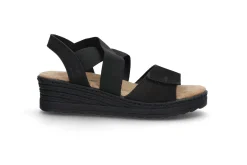 Komfortabel sandal i skinn
