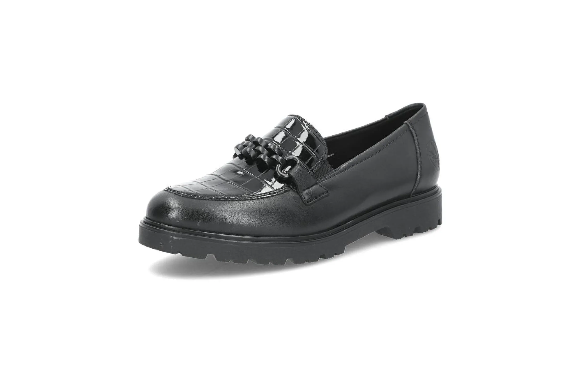 Loafers i skinn