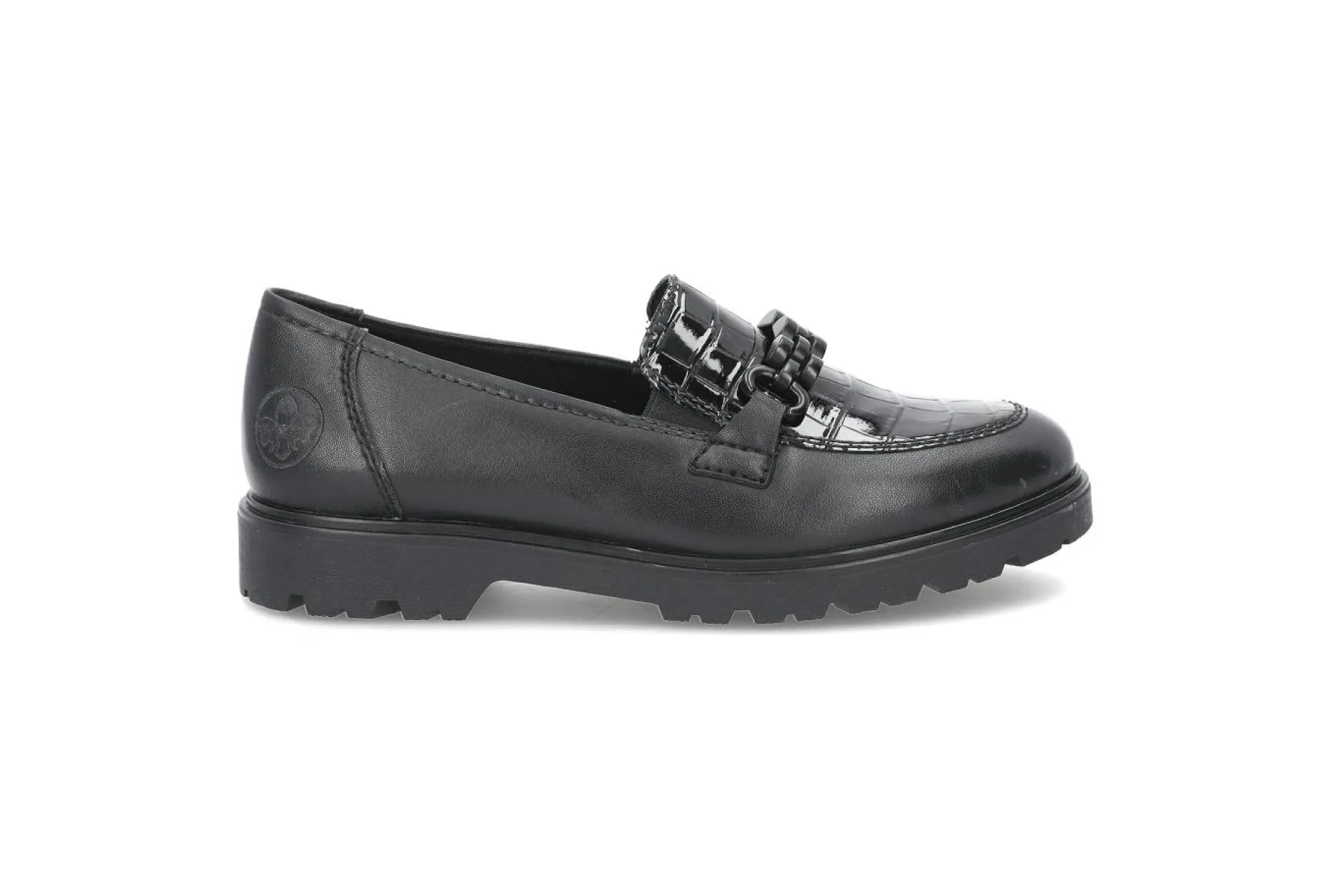 Loafers i skinn