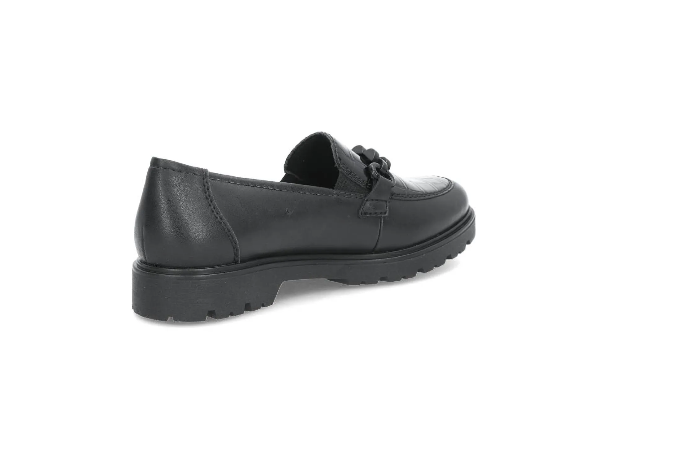 Loafers i skinn
