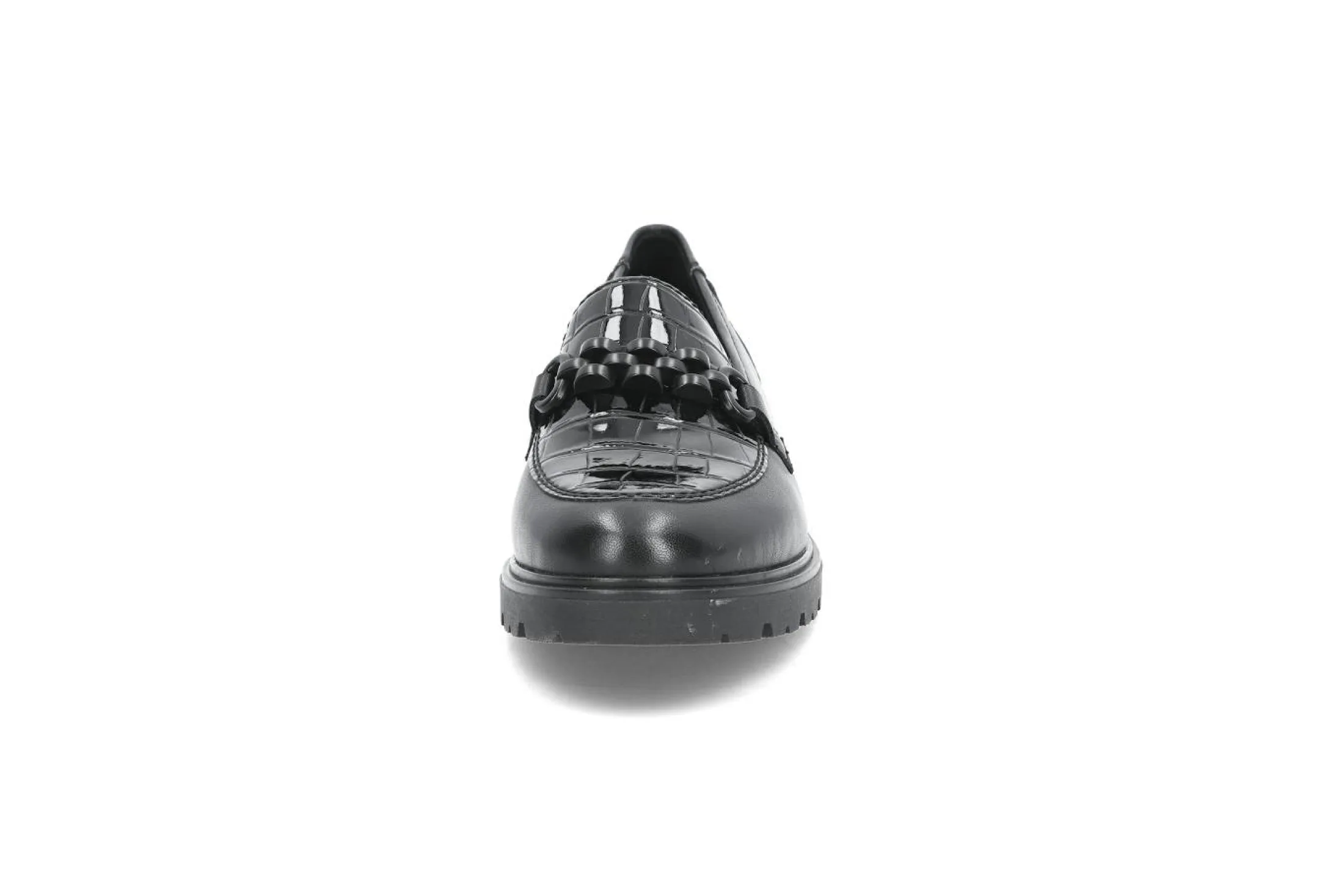 Loafers i skinn
