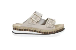 Sandaler med justerbare spenner