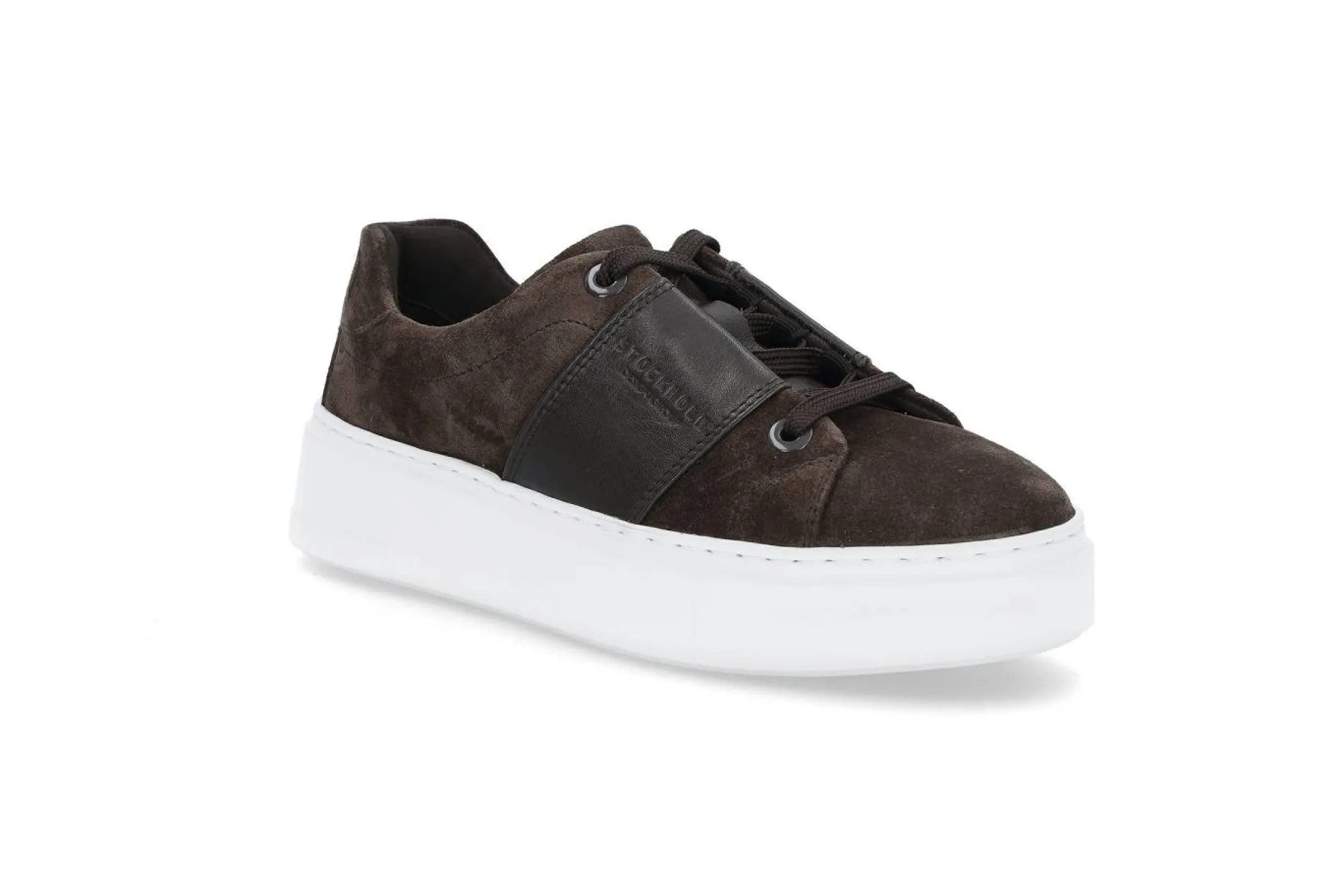 Semsket cupsole sneakers
