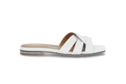 Slip-in skinnsandal