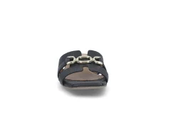 Slip-in skinnsandal