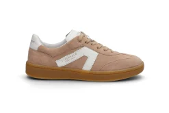 Sneakers i semsket skinn