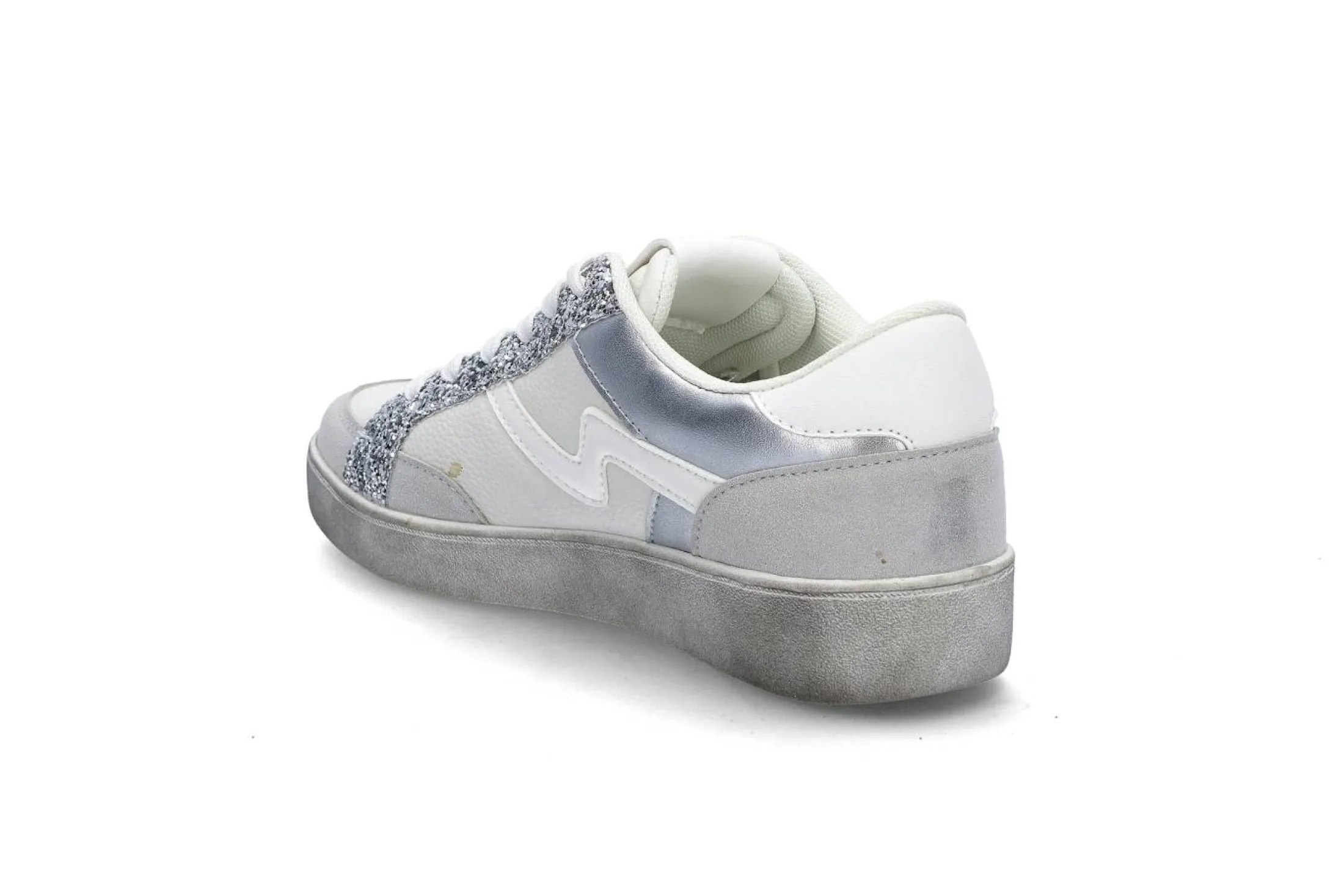 Sporty sneaker med glitter