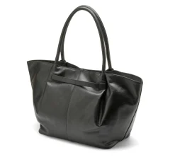 Stilren tote bag i skinn